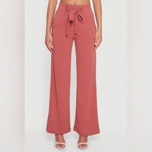 Stylish ROSE Wide-Leg Casual Office Pants